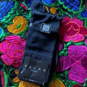 Falke Tiago Classic Black Dress Socks